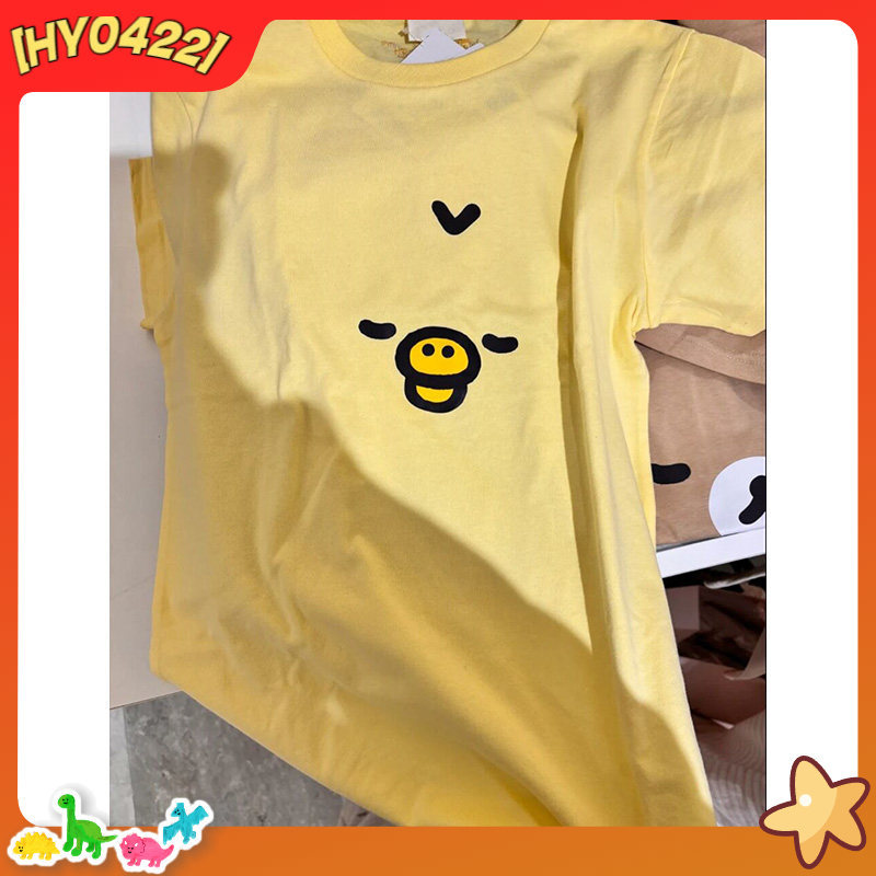 Women'S Shoes For Crews - Cartoon Kiiroitori Short Sleeve T Shirt