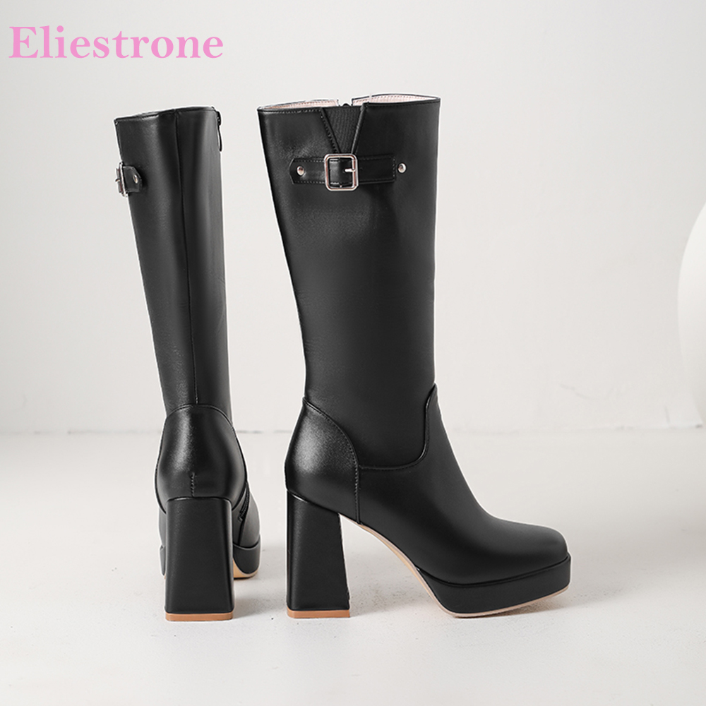 Zip Up Boots Short - 2026 Winter Sexy Women Knee High