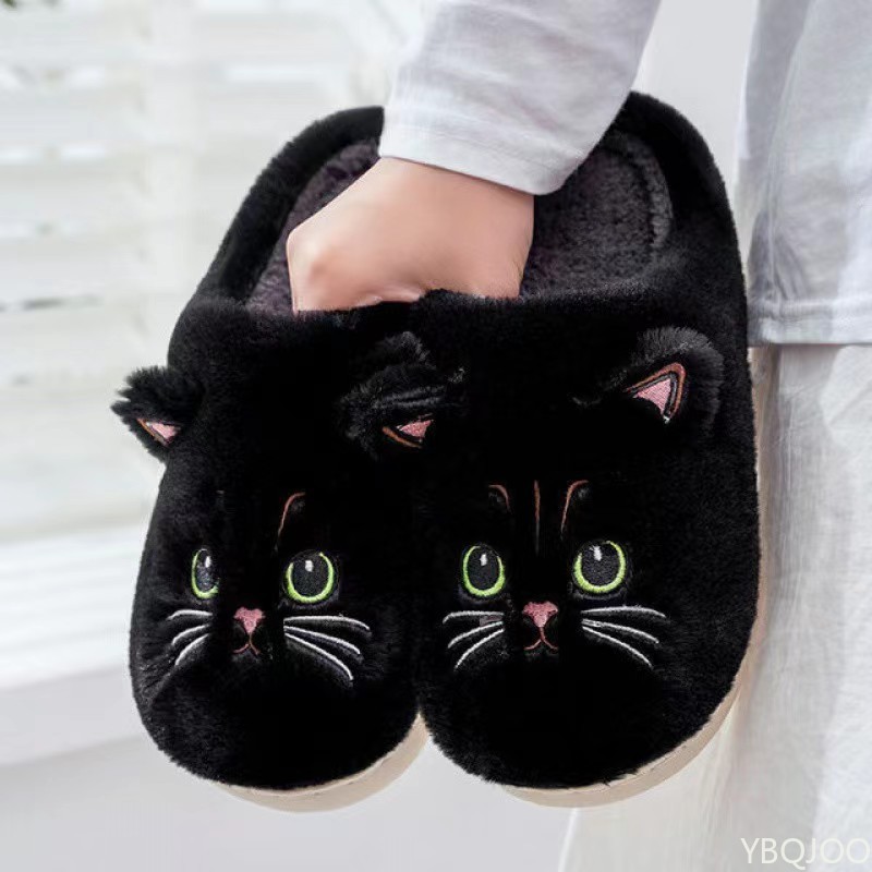 Women'S Shoes To Men'S Size - New Autumn Winter Cotton Slippers Men