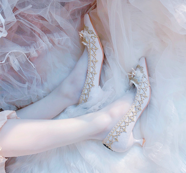 Lolita Court Style High Heel P - Court Heel Pointed 评论和价格