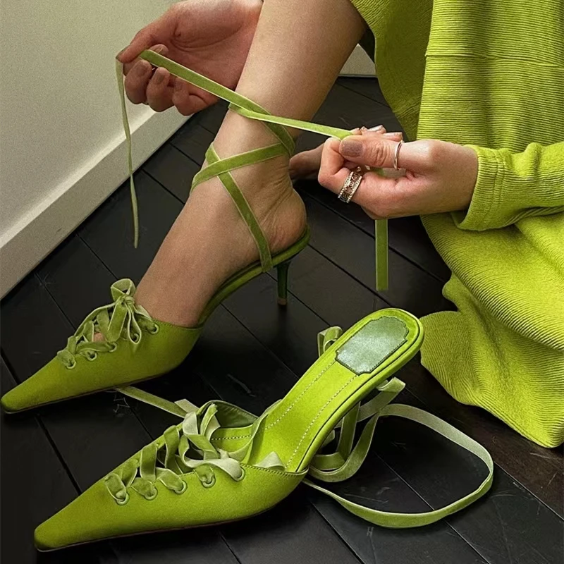 2026 New Kitten Heels Pointed  - Kids Shoes Women 评论和价格