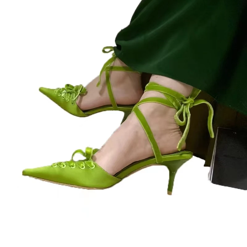 2026 New Kitten Heels Pointed  - Kids Shoes Women 评论和价格