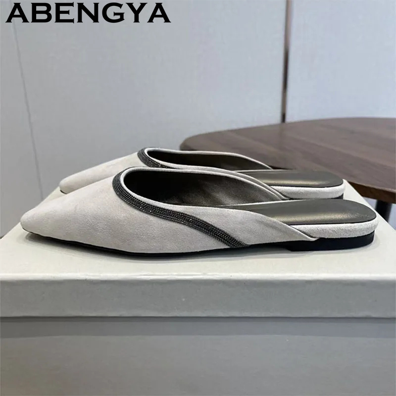 High Quality Suede Leather Poi - Kids Shoes Women 评论和价格