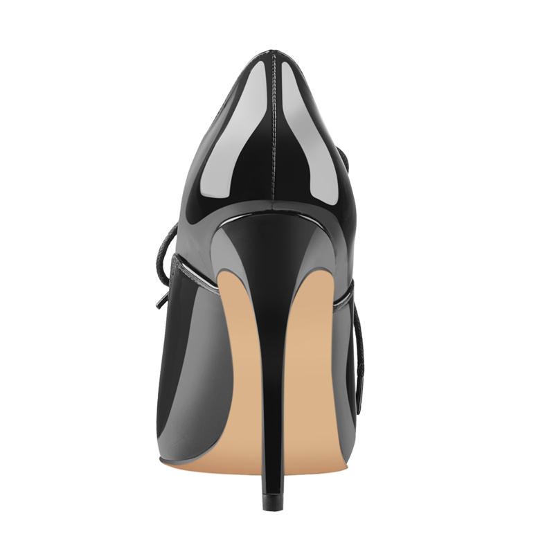 Onlymaker Women Lace Up Vintag - Court Heel Pointed 评论和价格