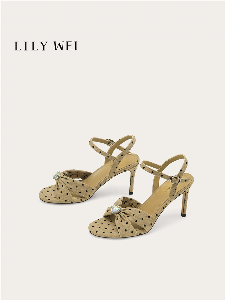 Summer new retro polka dot rhi - Women'S Shoes Size 12 评论和价格