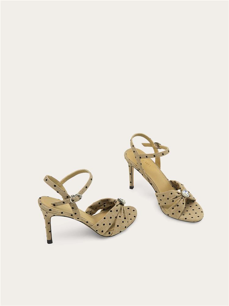 Summer new retro polka dot rhi - Women'S Shoes Size 12 评论和价格