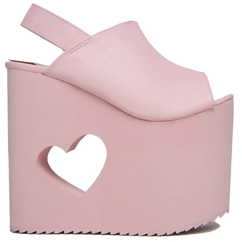 Platform Back Strap High Heel  - Kids Shoes Women 评论和价格