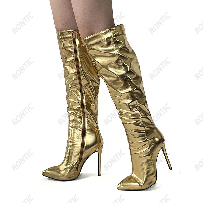 Rontic Handwork Women Winter K - Zip Up Boots Short 评论和价格