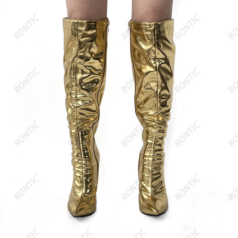 Rontic Handwork Women Winter K - Zip Up Boots Short 评论和价格