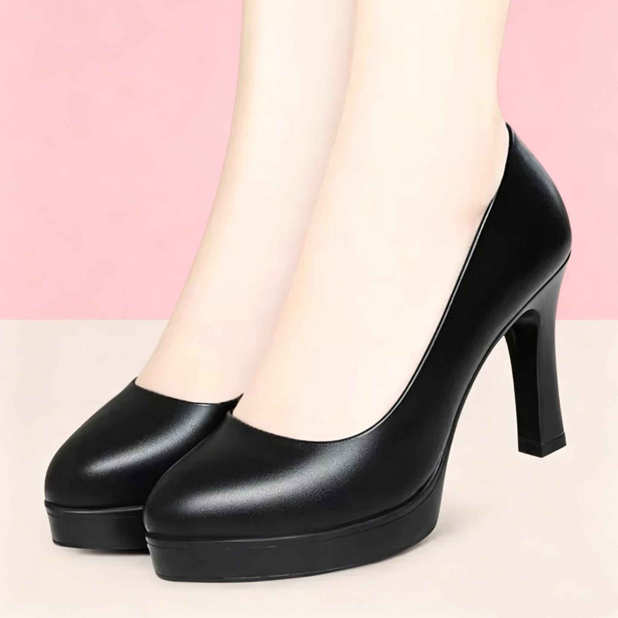 6.5cm 8.5cm All Match Office L - Court Heel Pointed 评论和价格