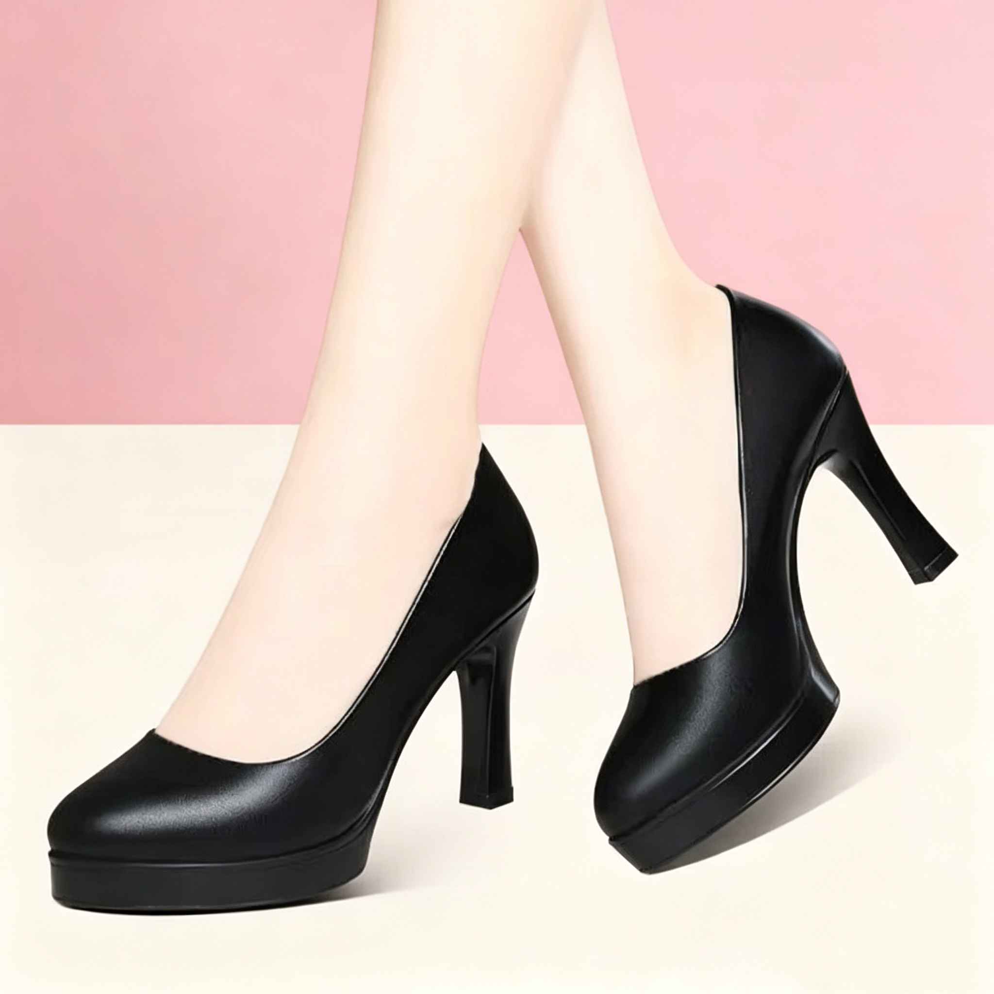 6.5cm 8.5cm All Match Office L - Court Heel Pointed 评论和价格
