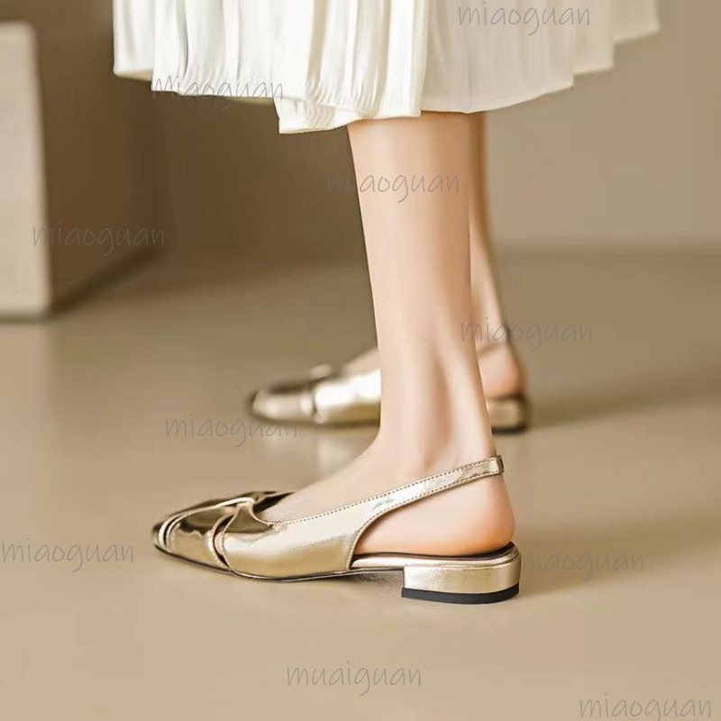 Cover Toe Low Heel Pumps Women - Women'S Heels 评论和价格