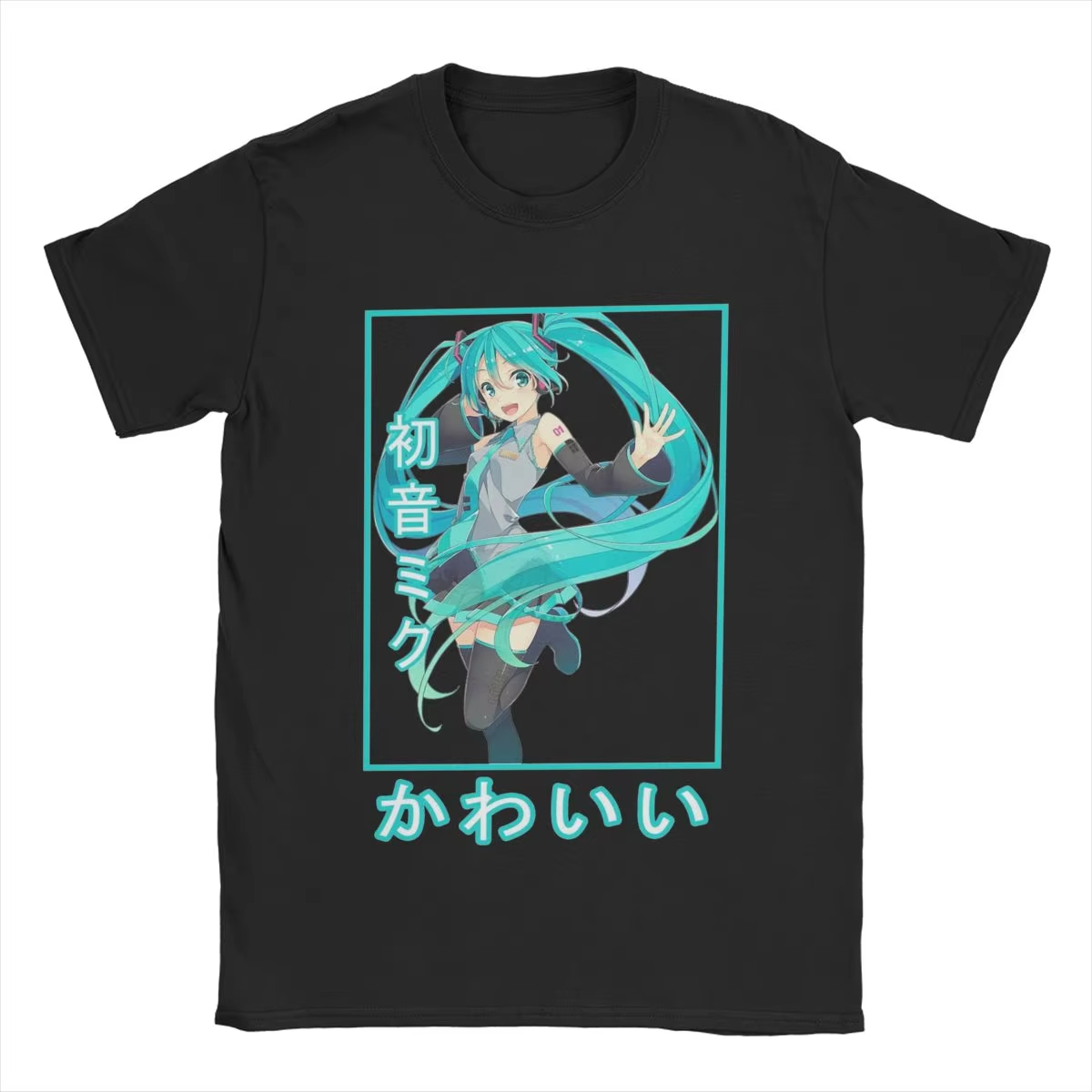 Hatsune Miku Cartoon T-shirt f - Women'S Shoes For Crews 评论和价格