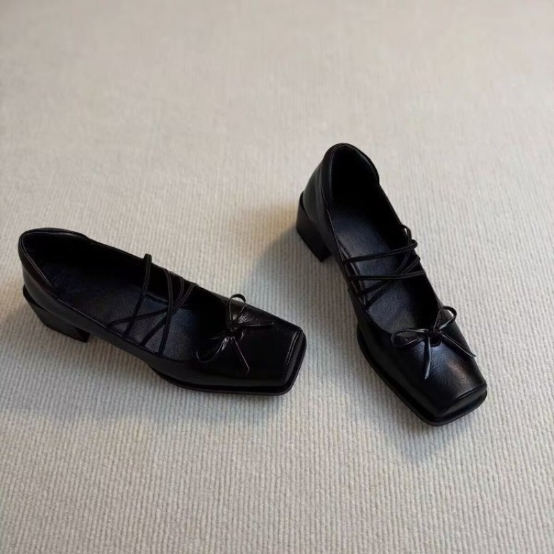 Single Shoes Fashion New Squar - Women'S Shoes Size 12 评论和价格