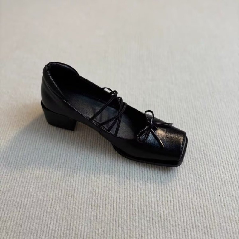 Single Shoes Fashion New Squar - Women'S Shoes Size 12 评论和价格