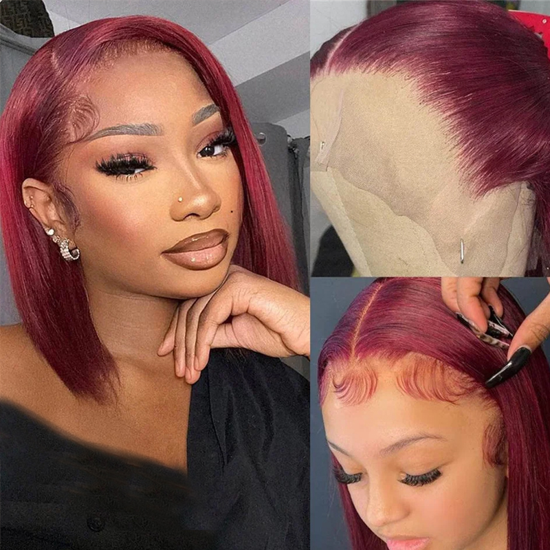 99J Color Bob Wig Human Hair 1 - Women'S Shoes Bobs 评论和价格