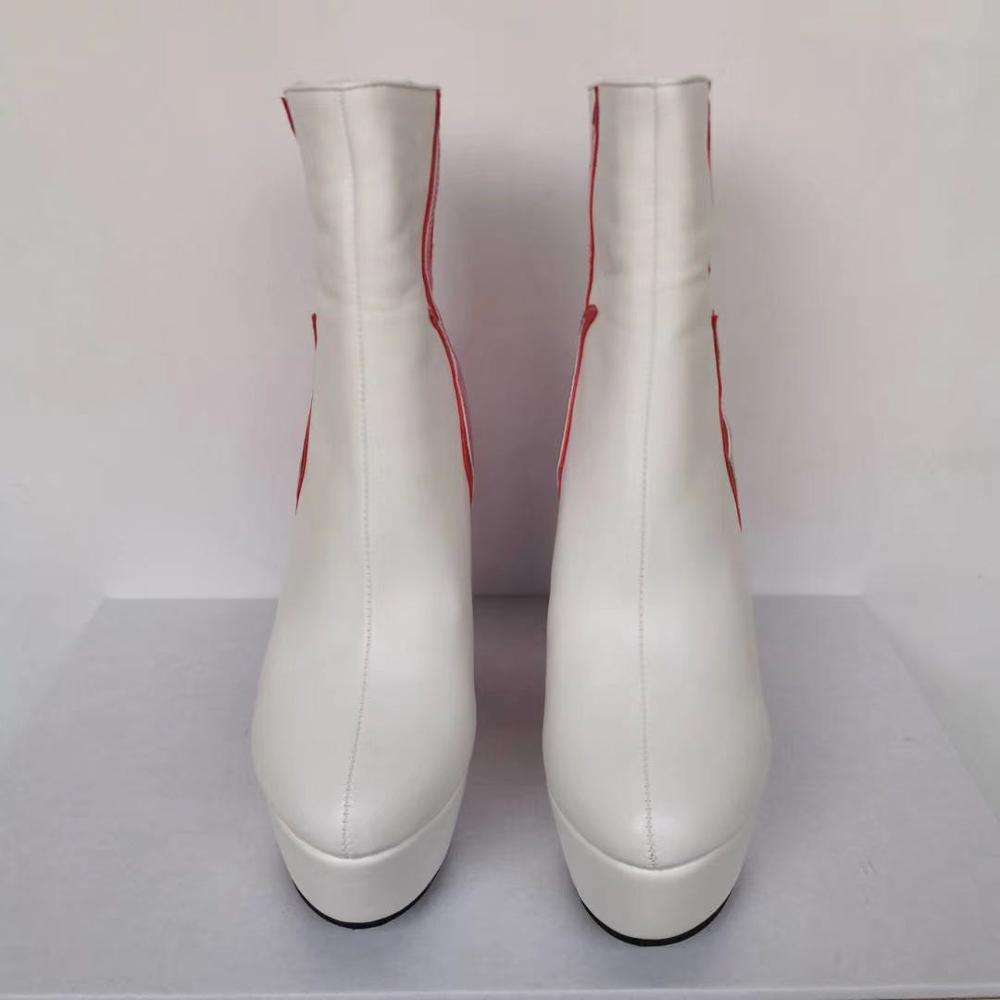 Olomm Fashion Women Platform A - Zip Up Boots Short 评论和价格
