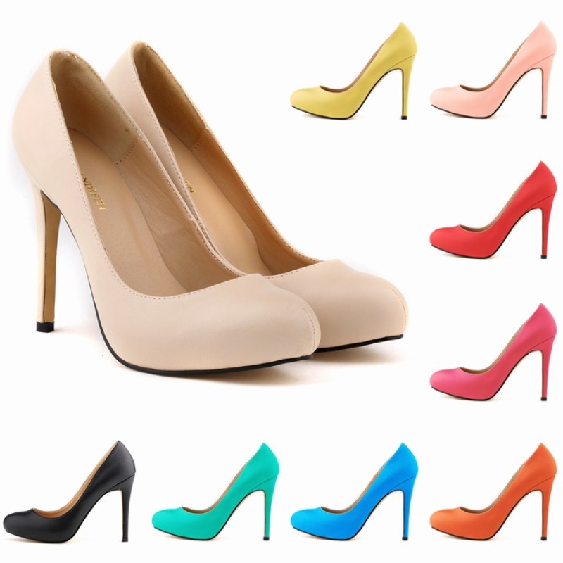 Large Size 42 Women Pumps Thin - Court Heel Pointed 评论和价格