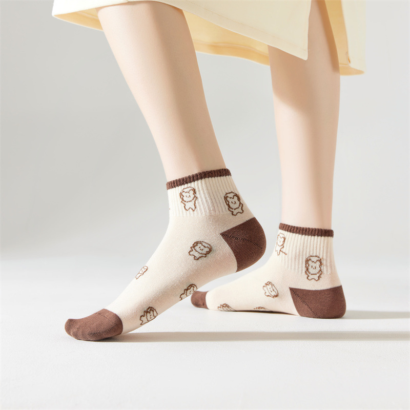 5 Pairs-American style ankle s - Women'S Shoes For Crews 评论和价格