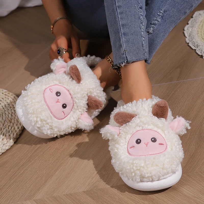 Winter Lovely Little Sheep Sli - Women'S Shoes To Men'S Size 评论和价格