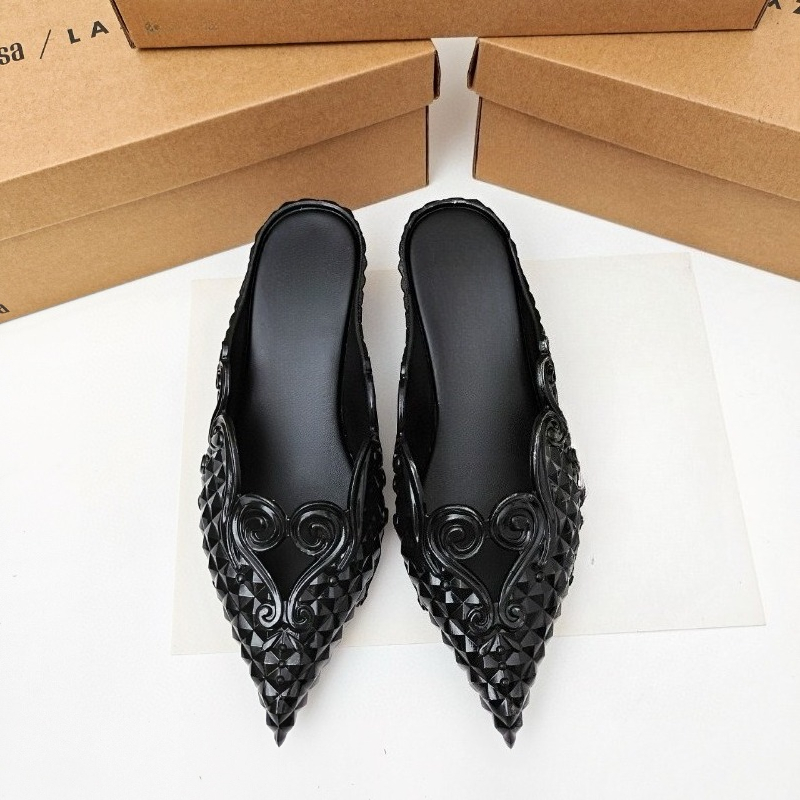 Women's Shoes Pointed Witch Lo - Court Heel Pointed 评论和价格
